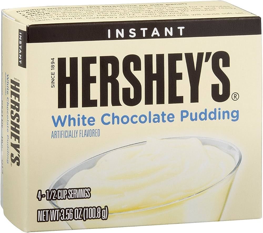 Hershey's Instant White Chocolate Pudding Mix, 3.56 oz | Amazon (US)