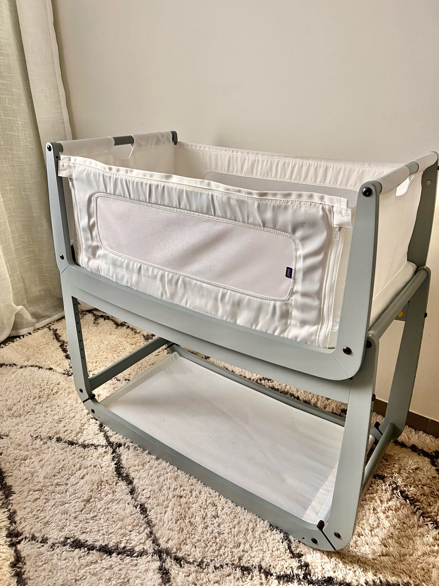 SnuzPod4, Bassinet Bedside Sleeper - Comfortable Baby Crib and Bed, 3D Breathable Mattress, Fits Bed with Adjustable Max. Height of 28.5”, Machine Washable Mesh Liner. Best co sleeper for babies.
Best bassinet. Snuz pod. It provide a gentle elevation to help soothe and comfort your baby to aid with congestion and reflux. 
Amazon bassinet. Amazon co sleeper. 


#LTKBump #LTKBaby #LTKFamily