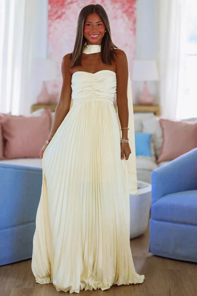 Love Like This Maxi Dress - Light Yellow | Hazel and Olive
