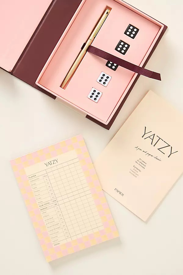 Papier x Anthropologie Yatzy Game Set | Anthropologie (US)