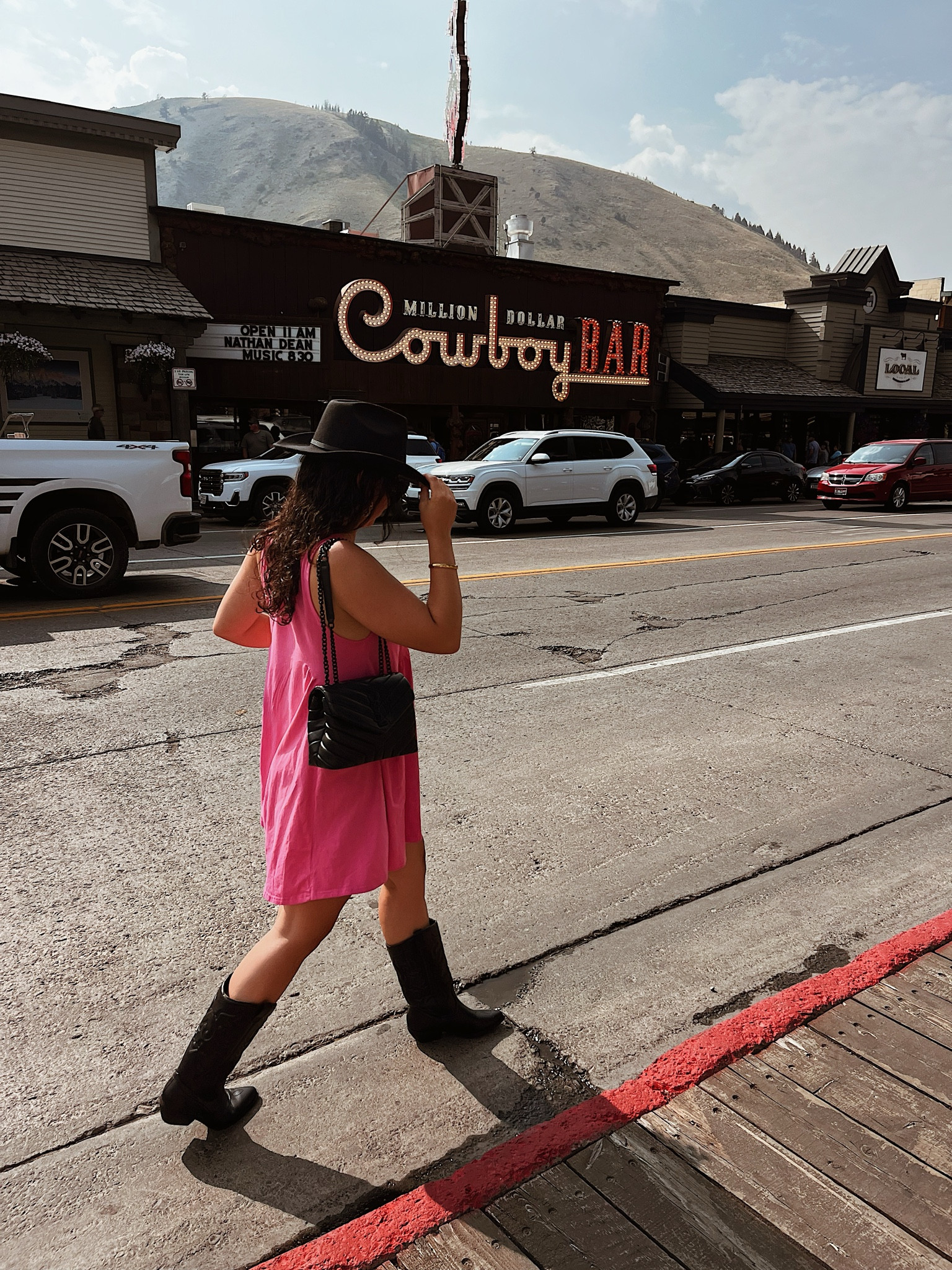 Jackson Hole fit check! The dress is linked in my Tik tok shop showcase @lifewithbroooke