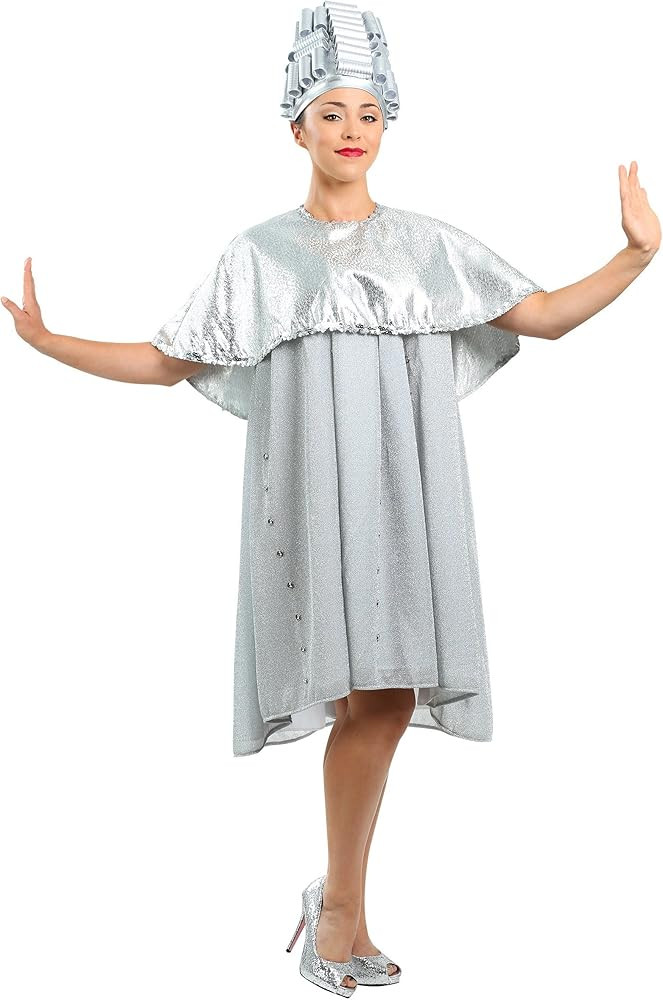 Iconic Grease Beauty School Dropout Women's Costume with Silver Cape & Foam Hat | Step Back in Ti... | Amazon (US)