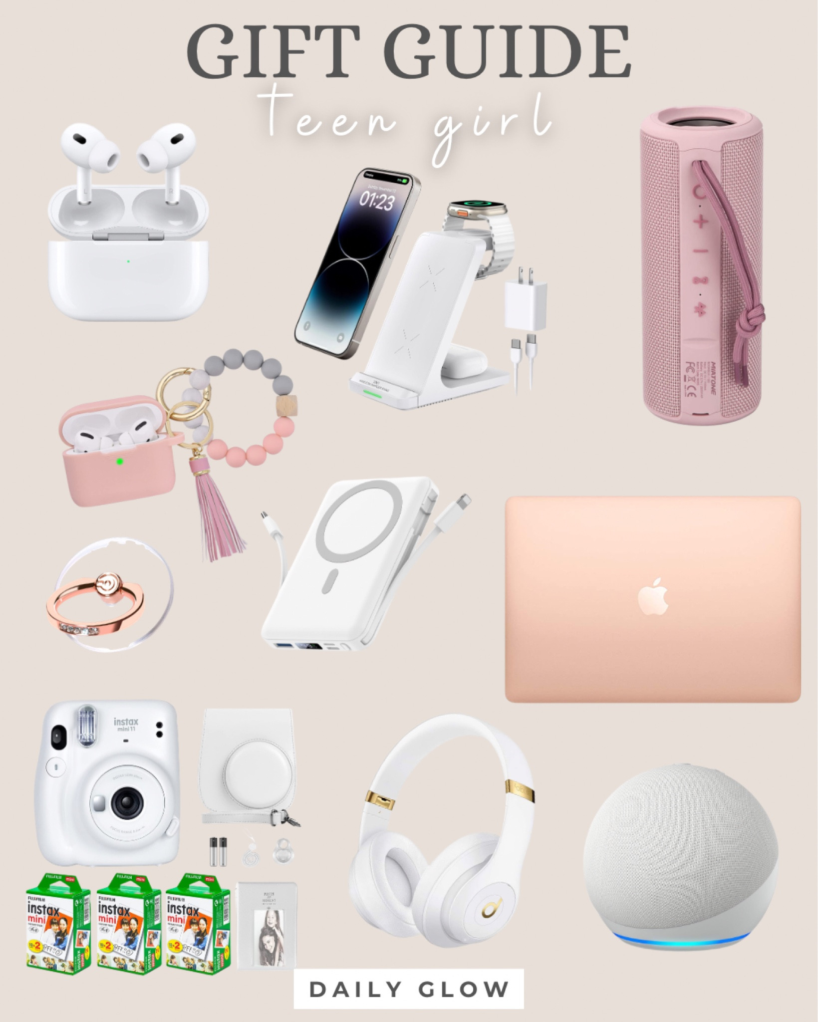 Gift guide for teen girls! 

Gift guide for teen girls, Christmas gifts for teen girls, gift ideas for her, best gifts for teen girls, teen gift guide, holiday gifts for teen girls, trending gift ideas for teen girls, teen girl must haves

#LTKHoliday #LTKGiftGuide #LTKFindsUnder100