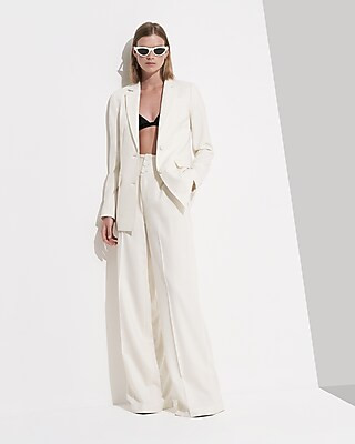 Express X Simon Spurr Notch Lapel Oversized Blazer | Express