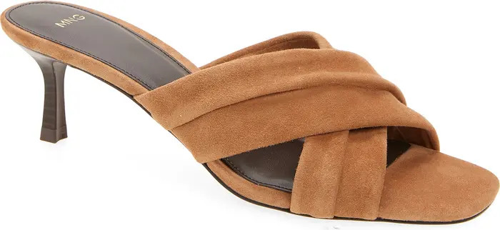 MANGO Cruce Slide Sandal (Women) | Nordstrom | Nordstrom