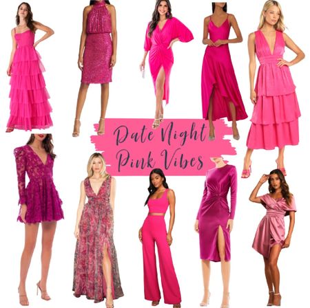Pink Vibes for a Valentines Date Night 💕
#ValentinesVibes #PinkVibes 

#LTKFind #LTKSeasonal #LTKstyletip