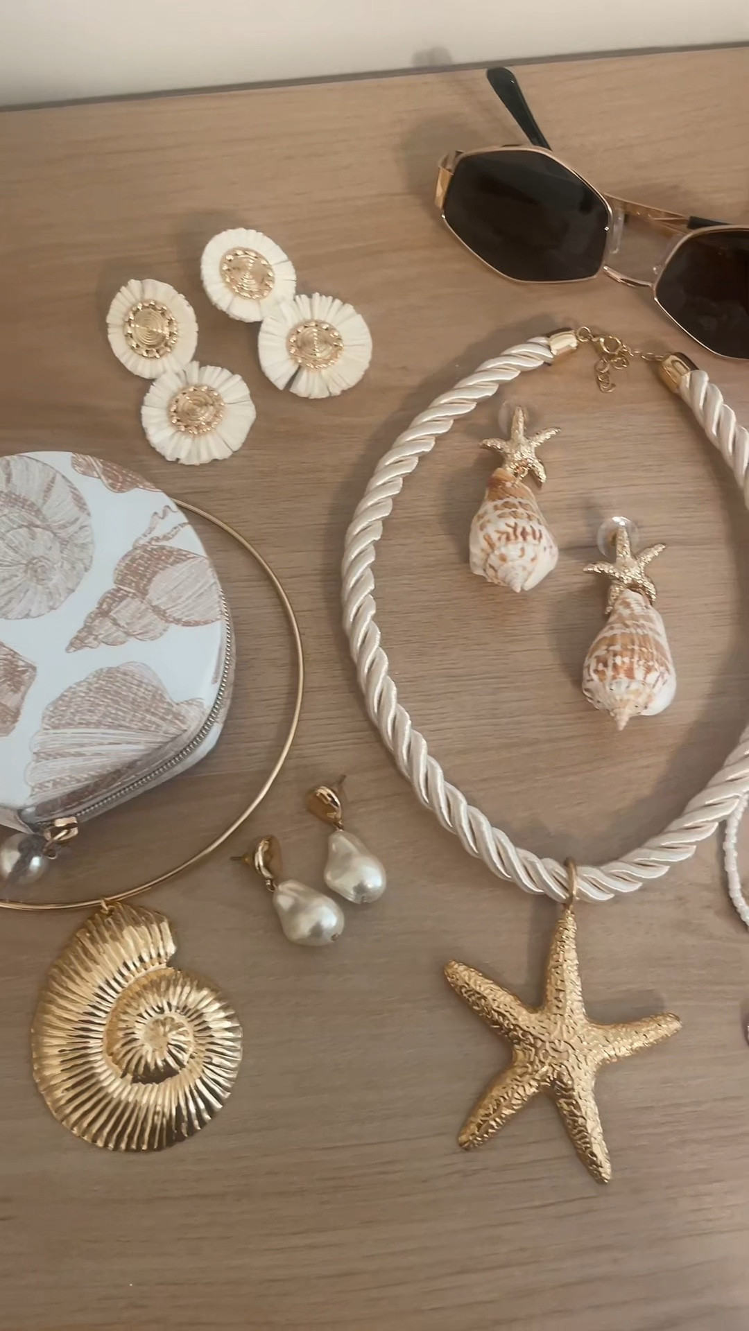vacation jewelry / resort / beach / shell necklace/ seashells / gold jewelry / shein summer finds / target 

#LTKSeasonal #LTKTravel