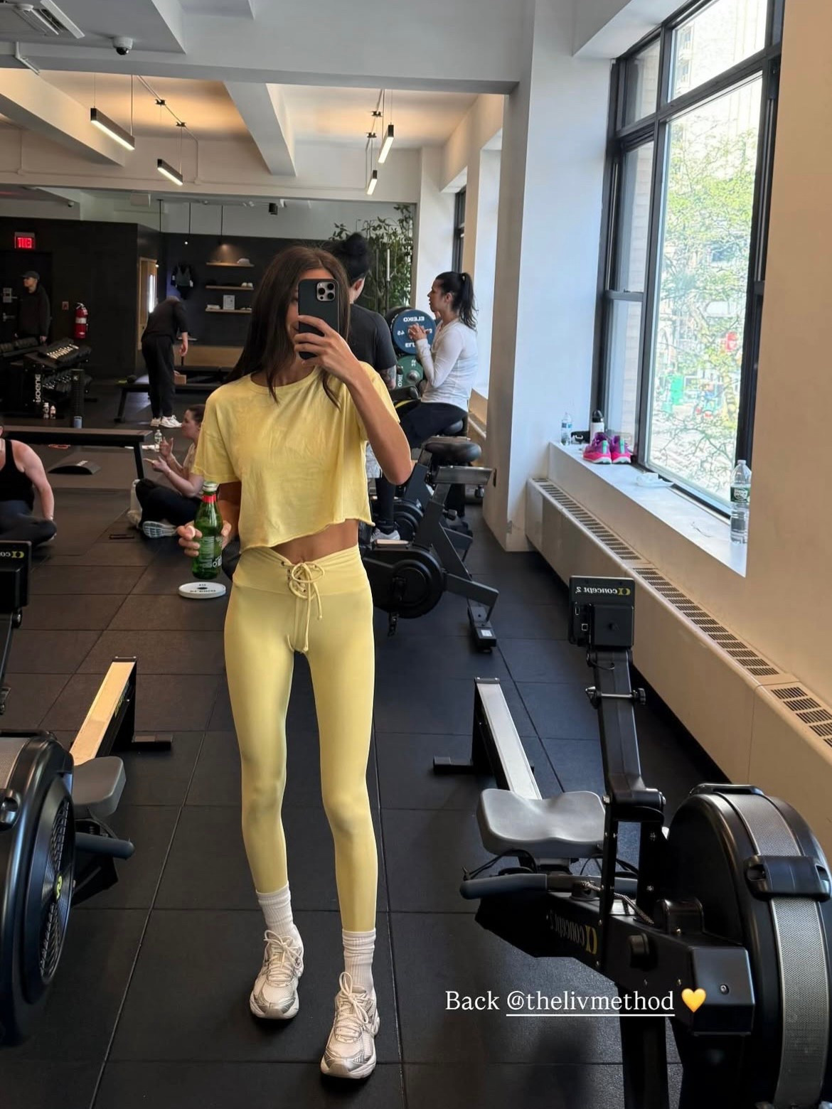 Back in the gym 💛