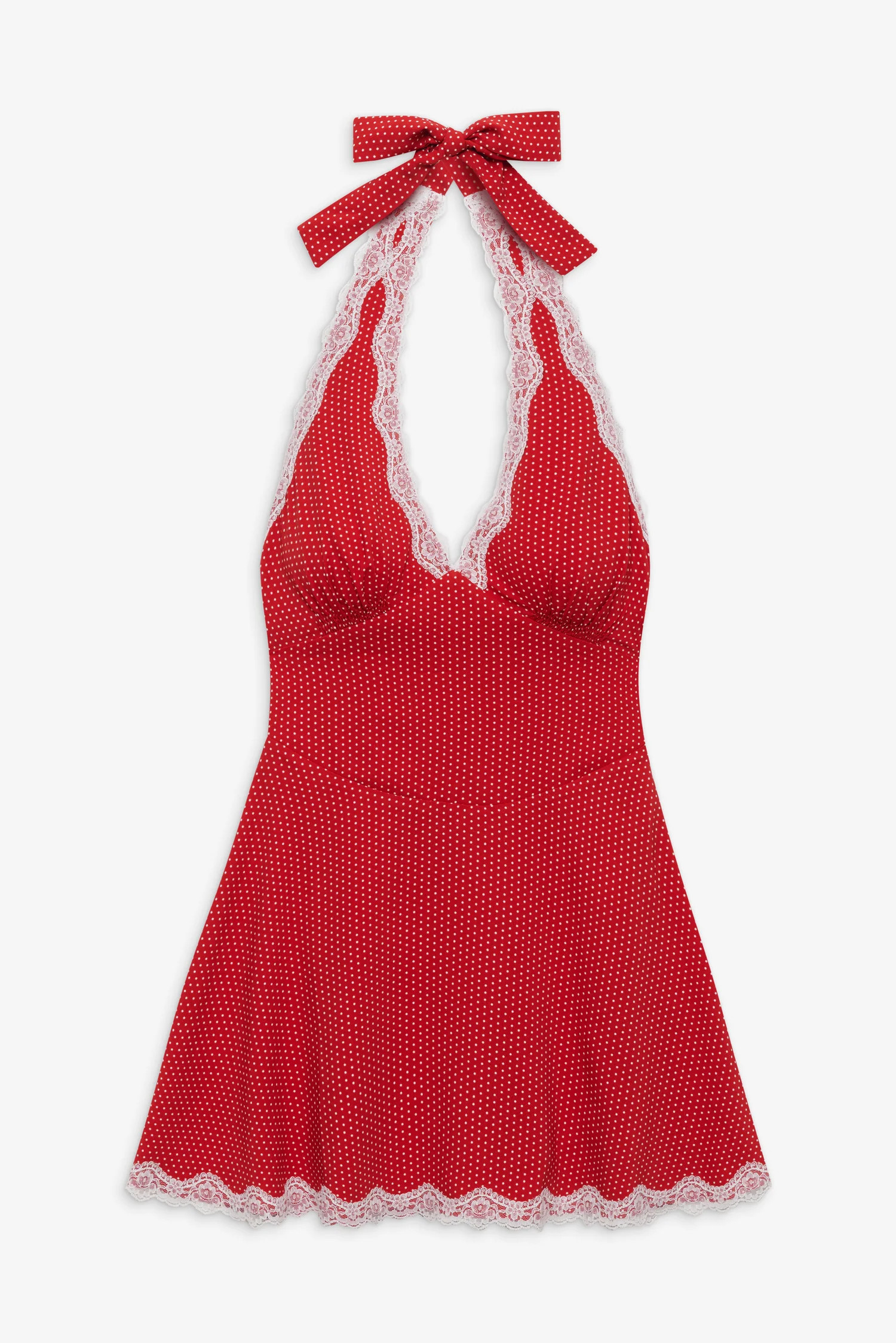 Audrey Polka Dot Mini Dress - Ladybug | Frankies Bikinis