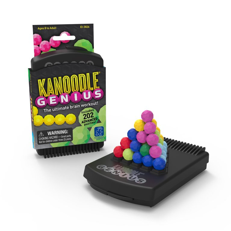 Educational Insights Kanoodle Genius Puzzle Game, Stocking Stuffer, Adults, Teens & Kids, 3-D Puz... | Walmart (US)