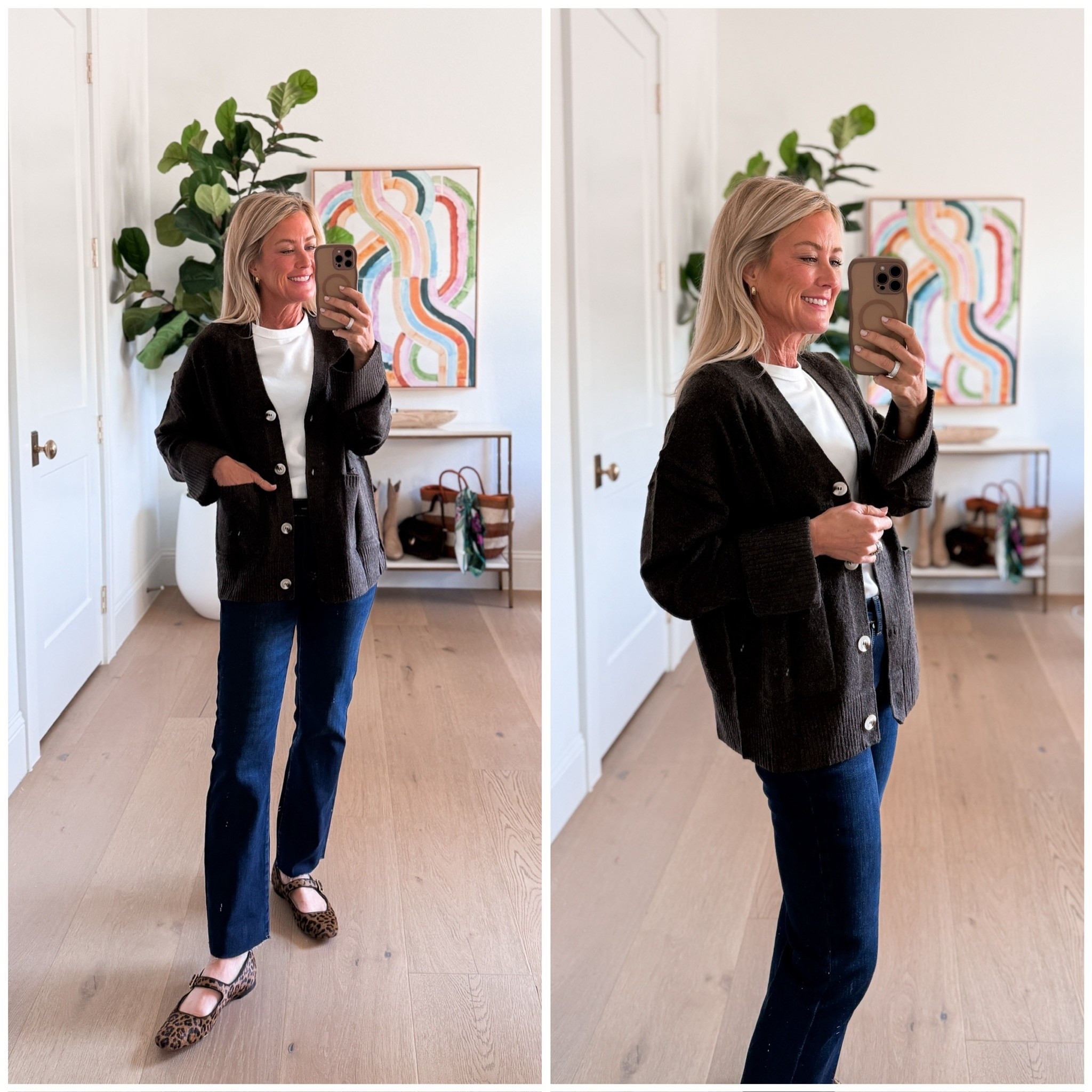 Amazon Fashion Finds | Hi Sugarplum! #sugarplumstyle #amazonhaul 

Size small cardigan and tee, size 26 jeans (code CASSIE15)

#LTKmomlife #LTKSeasonal #LTKOver40