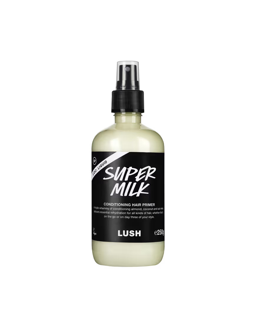 LUSH Super Milk Conditioning Hair Primer 250g-White | ASOS (Global)