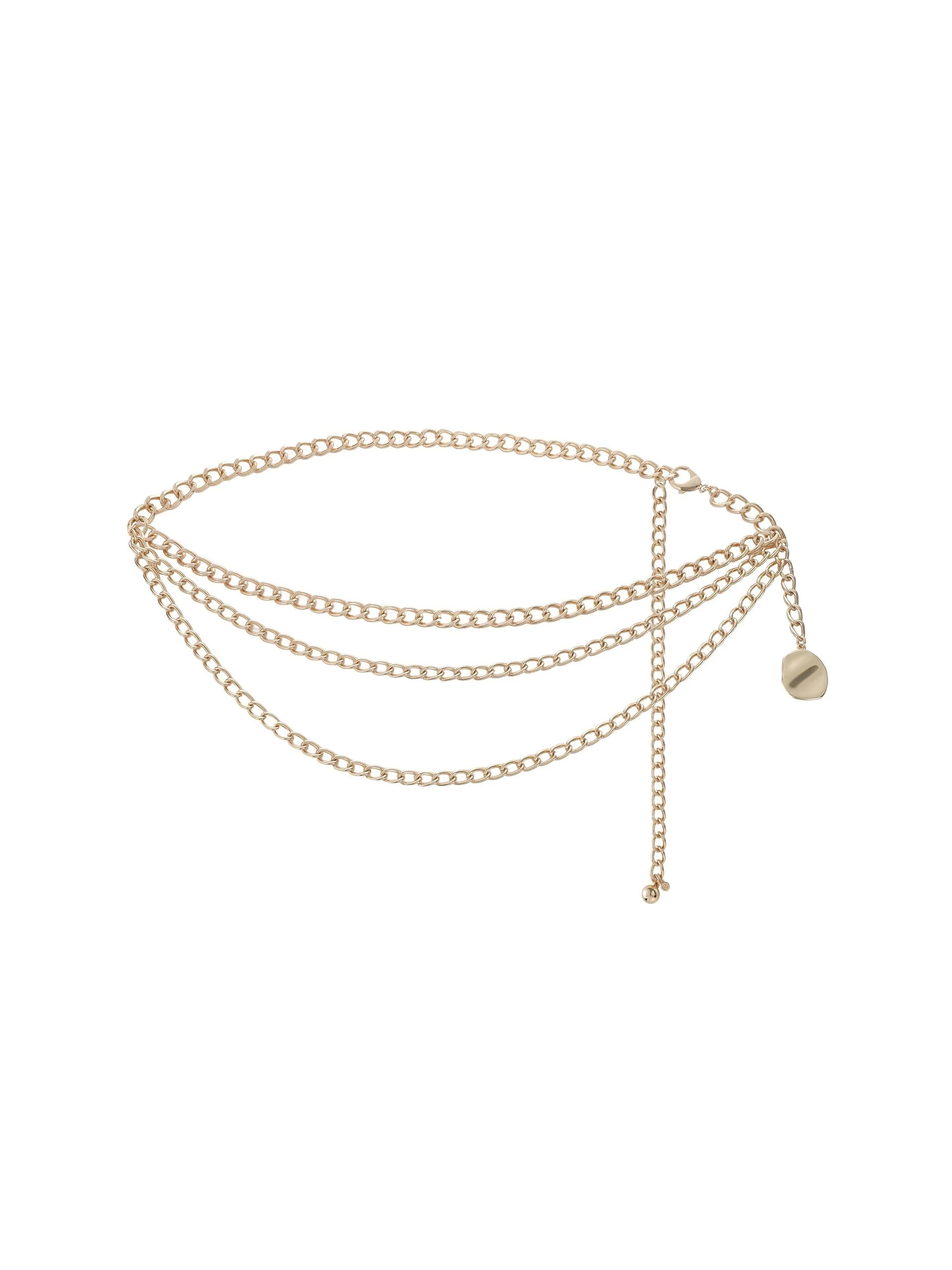 Modern Edge Layered Waist Chain | Ettika