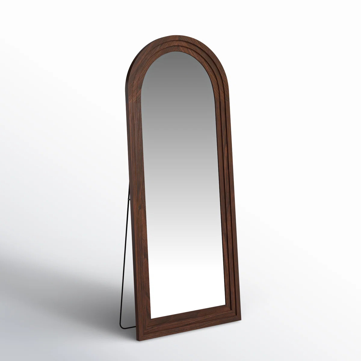 Wade Logan® Borseth Arched Wood Frame Full Length Mirror with Stand & Reviews | Wayfair | Wayfair North America