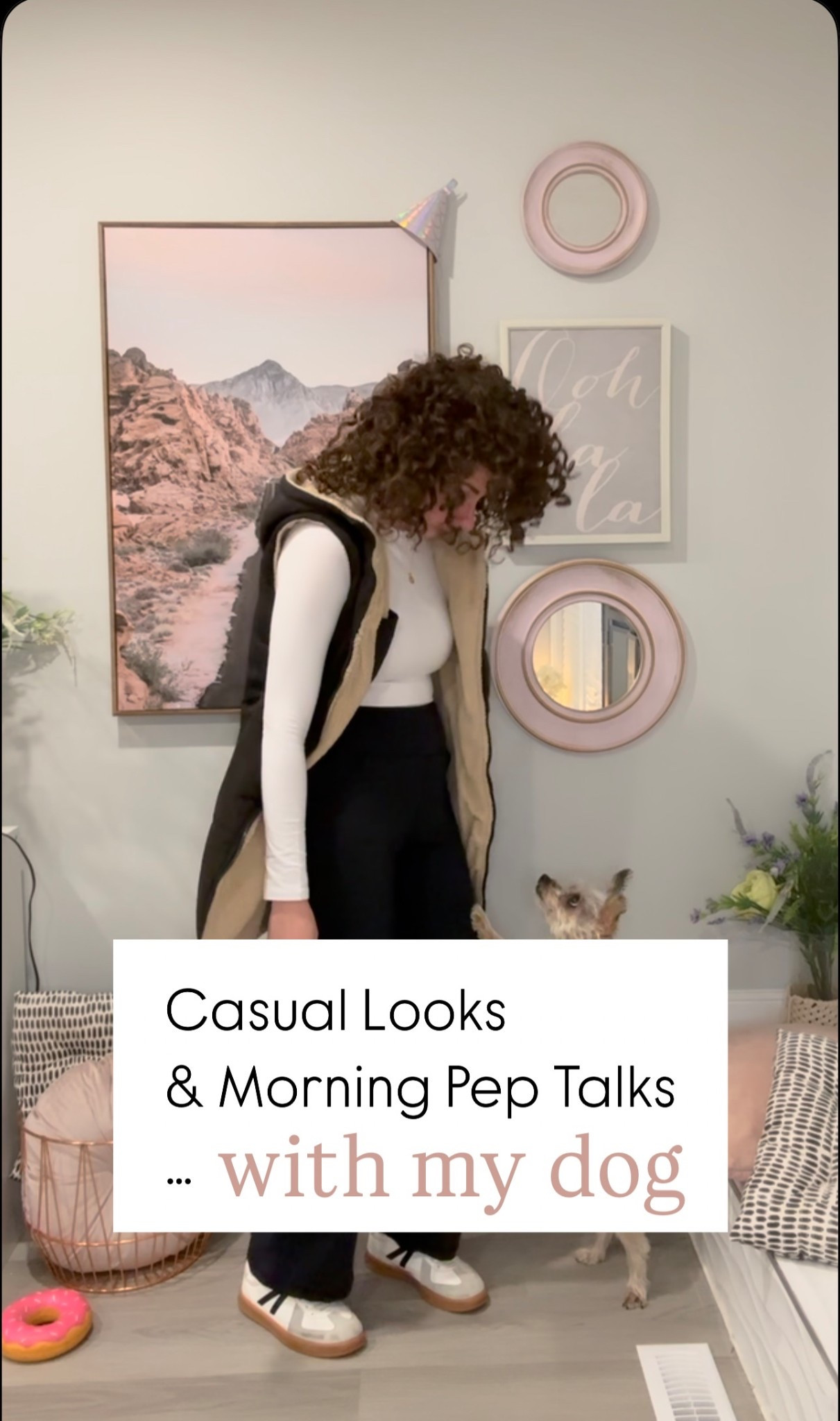 And I wonder why I’m late to everything 🐶

Just our usual morning. Pep talks. Ear scratches (for her). Lots of I love you’s (from me). She is my welcome distraction.

Happy Tuesday ❤️

More ways to shop:
> find us ( showmeyourfits ) in the LTK app
> link in our bio > LTK outfit links
> see our “March links” highlight

Comment SHOP below ⬇ to receive a DM for a link of what you see here or similar (LTK) ⬇

#LTKcanada #LTKstyletip #LTKspring