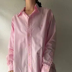 Y2k 'Ralph Lauren' Pink Button Up Shirt / Large | Etsy (Global)
