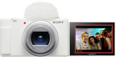 Sony - ZV-1 II 20.1-Megapixel Digital Camera for Content Creators and Vloggers - White | Best Buy U.S.