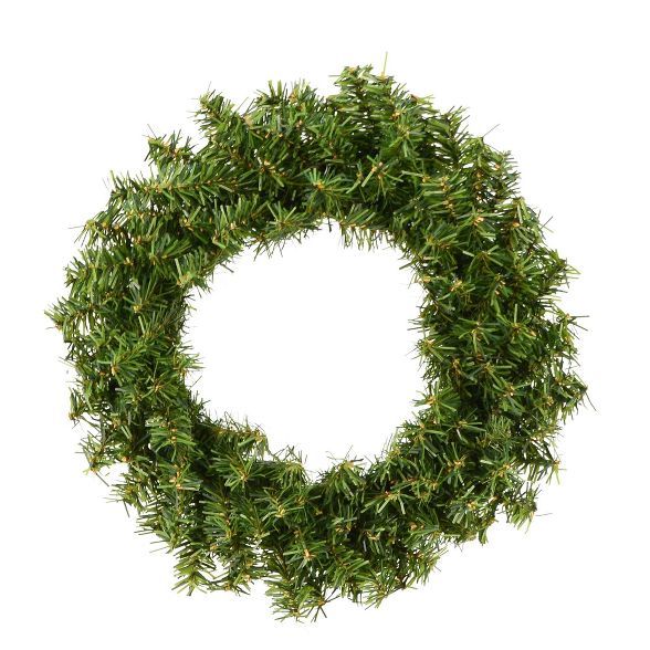 Vickerman 6" Mini Pine Wreath with 80 Tips | Target