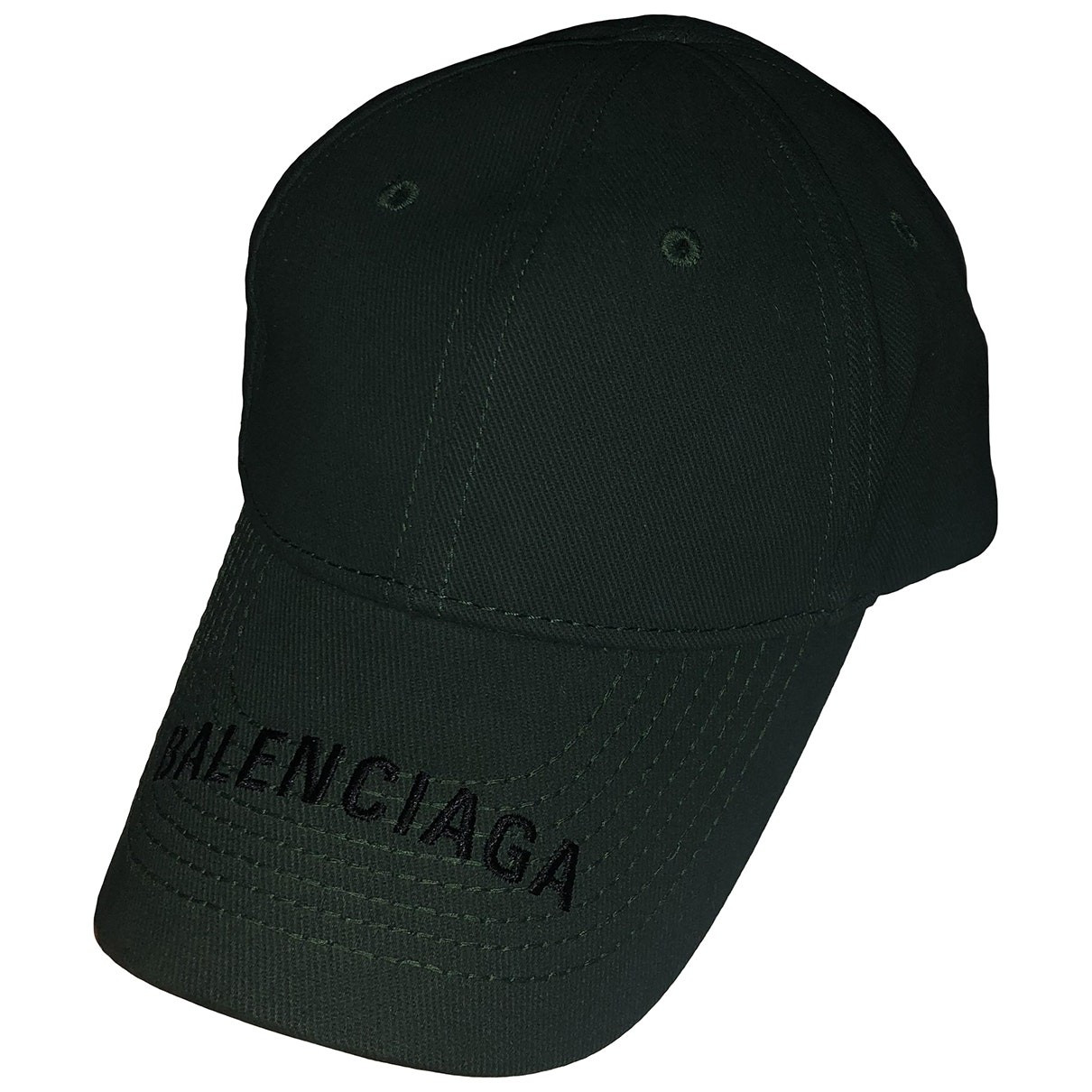 Balenciaga Green Cotton hat & pull on hat for Men L | Vestiaire Collective (Global)