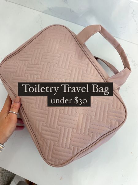 Travel bag; cosmetics; toiletry bag

#neutrals #amazonfind #christianblairvordy

#LTKtravel #LTKunder50 #LTKstyletip