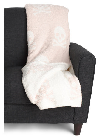 Feather Skull Throw | TJ Maxx