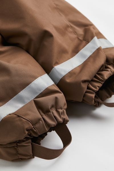Water-repellent all-in-1 suit - Brown - Kids | H&M GB | H&M (UK, MY, IN, SG, PH, TW, HK)