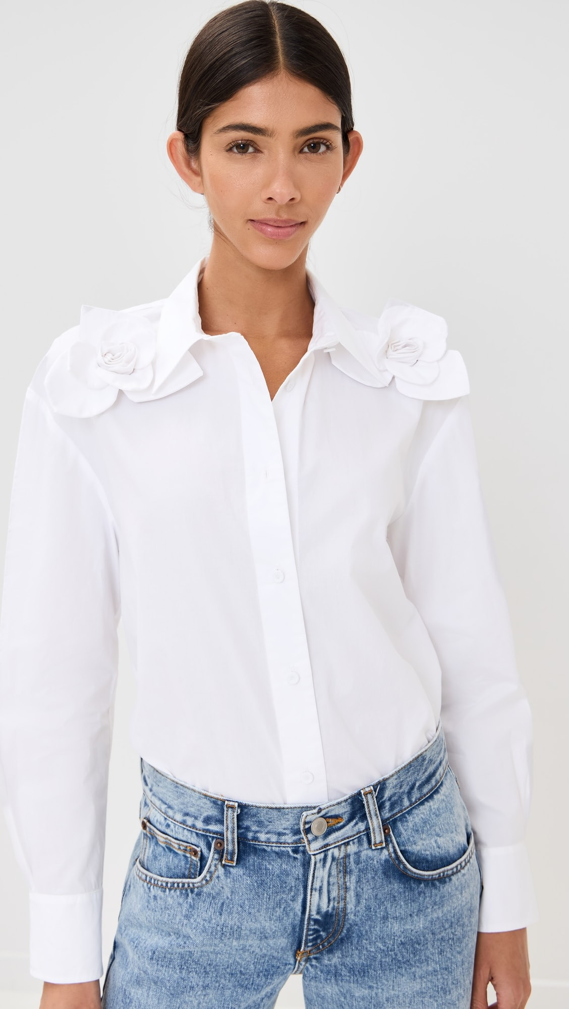 Flor Cotton Poplin Button Down | Shopbop