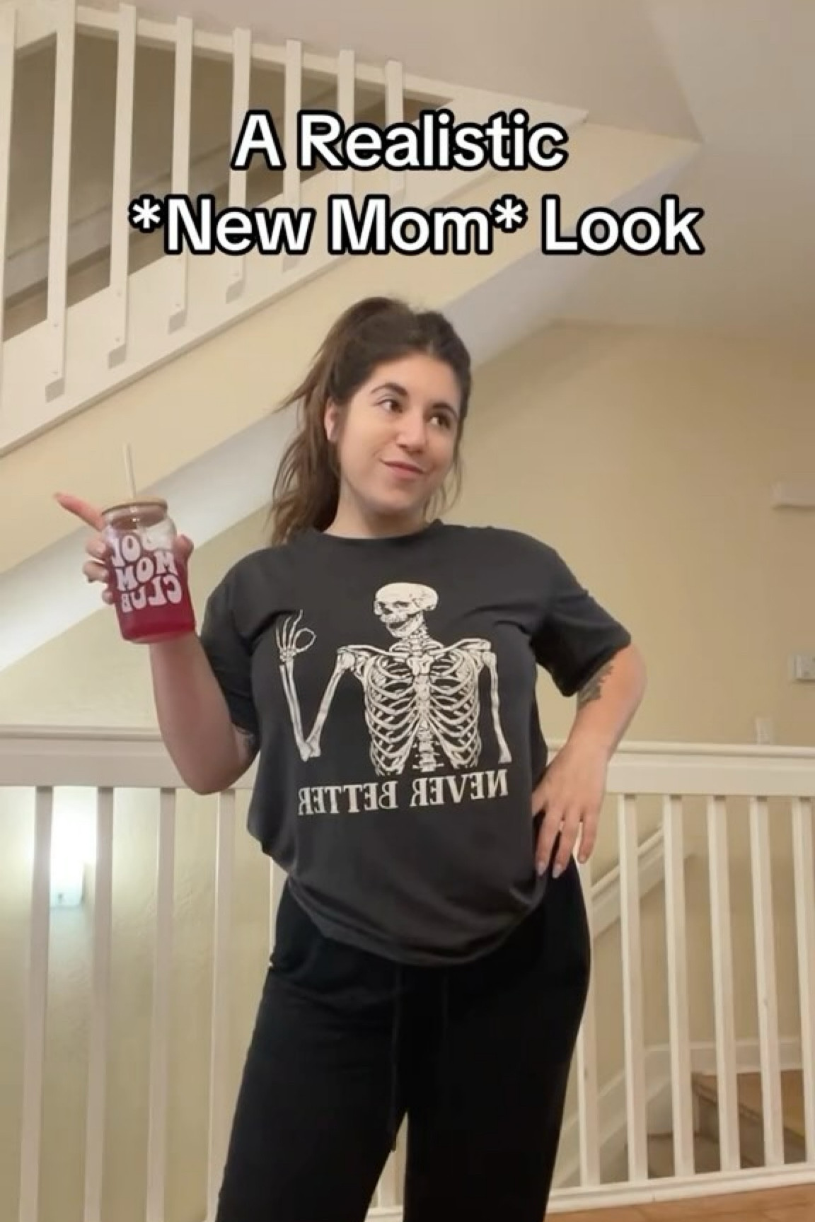 Here is a ✨REALISTIC✨ ootd from a new mom! 
Comfort over Fashion these days! 

Lounge Pants: @target 
T-shirt: @temu 

#ootd #momootd #babyootd #baby #newborn #momlife #mombod #motherhood #mother #onemonthold #1monthold #momsofinstagram #momsofig #newbornbaby #newborn
