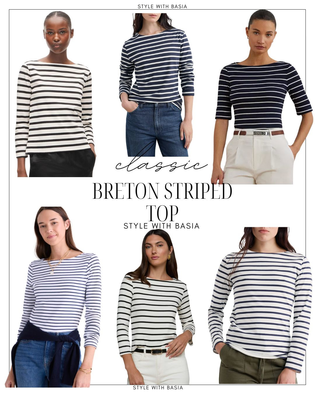 There is something effortlessly timeless about a Breton stripe top. Inspired by French nautical style, it adds just enough interest to an outfit while remaining simple, classic, and incredibly easy to wear. 🤍 

 #ClassicWardrobe #BretonTop #FrenchStyle #TimelessStyle #ClassicStyle #StyleWithBasia #LTKootd