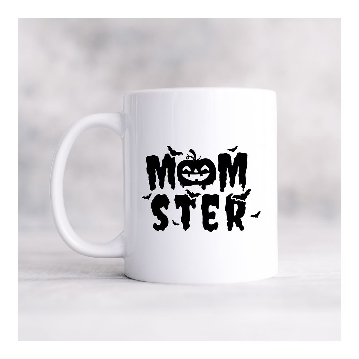 City Creek Prints Momster Pumpkin Mug - White | Target