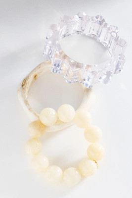 Resin Bangles, Set of 3 | Anthropologie (US)