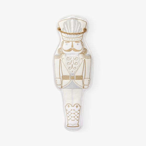 LoveShackFancy Nutcracker Shaped Pillow | Pottery Barn Teen