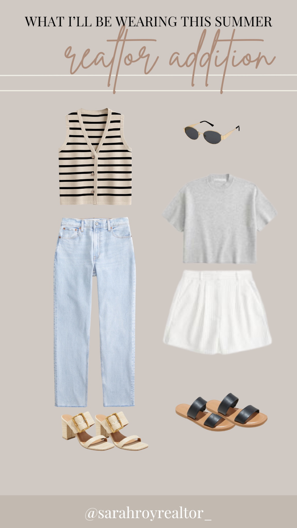 Easy summer outfits for you realtor gals out there! These shorts are dressy but still casual and breezy for summer— I love them ✨

#LTKWorkwear #LTKFindsUnder50