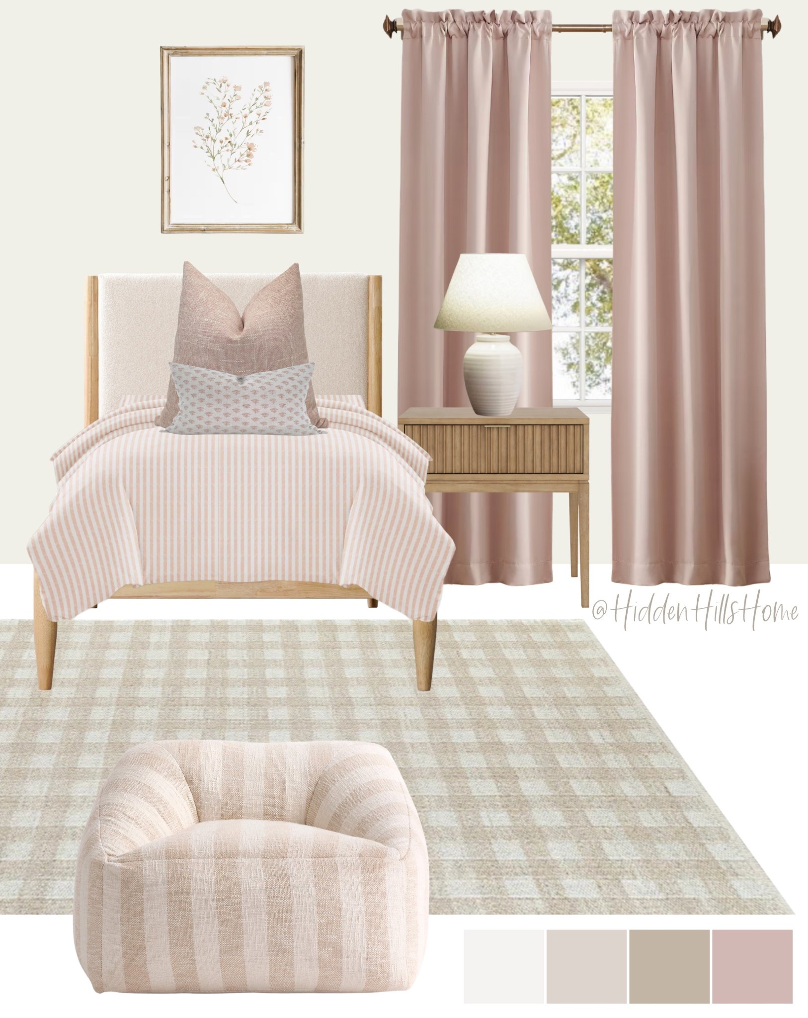 Girls bedroom decor, little girls room mood board, girls room design, home decor ideas, pink girls room inspiration, kids bedroom #girlsroom

#LTKSaleAlert #LTKHome #LTKKids