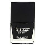 butter LONDON Nail Lacquer, Black & Blue Shades, Union Jack Black | Amazon (US)