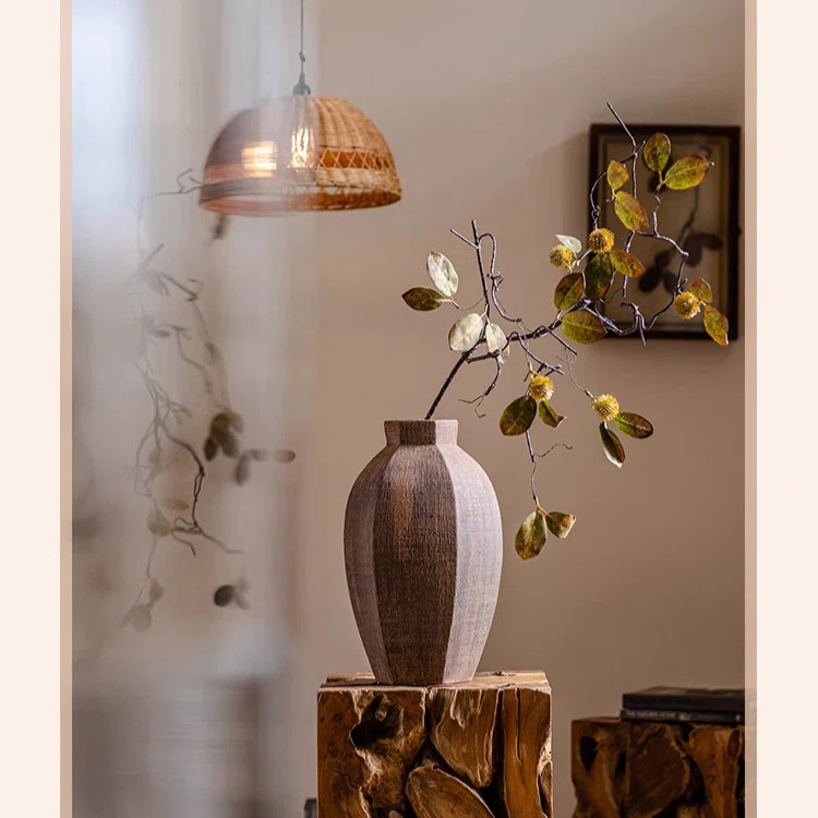 Chestnut Leaf Brach Stem 44.5" Tall | Wayfair North America