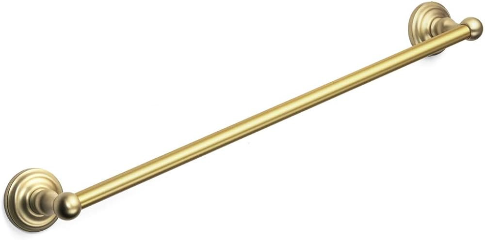 Designers Impressions Royal Series Brushed Brass 24" Towel Bar: MBA7721 | Amazon (US)