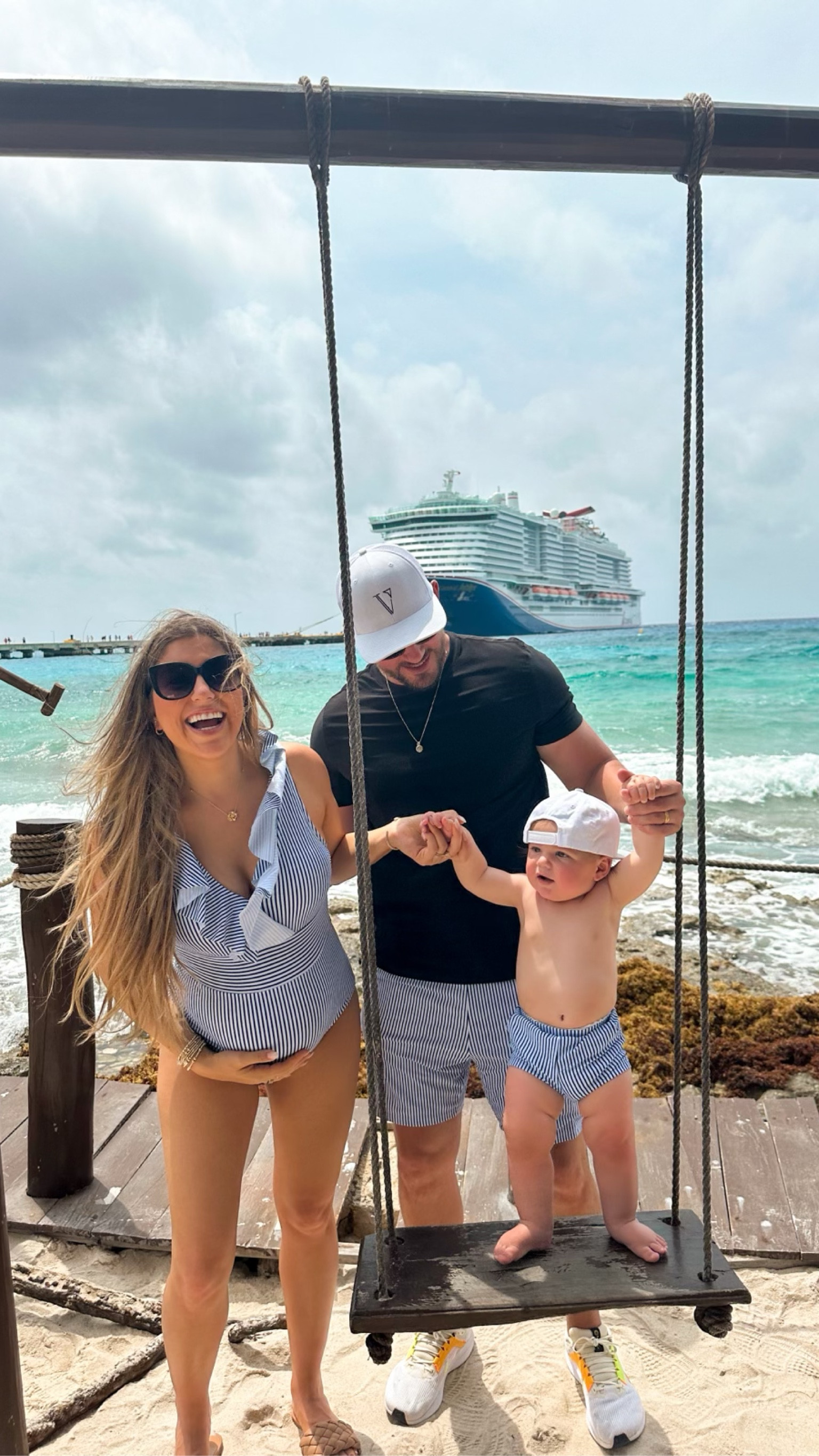 Matching swimsuits for the fam! So happy I found these!

#LTKFamily #LTKTravel #LTKSwim