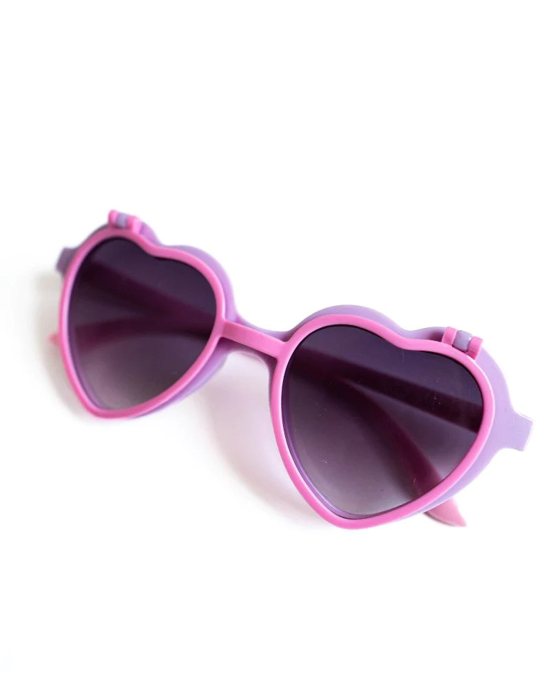 Veronica Flip Up Heart Sunglasses | Bailey's Blossoms