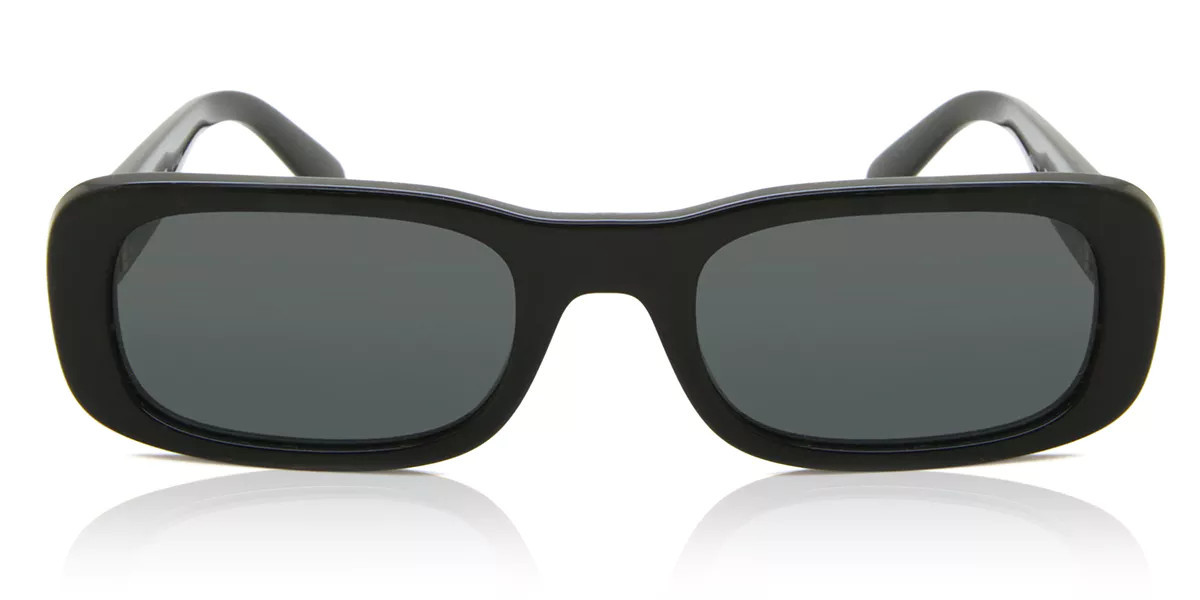 Miu Miu MU08ZS 1AB5S0 Women’s Sunglasses Black Size 53 | SmartBuyGlasses Global