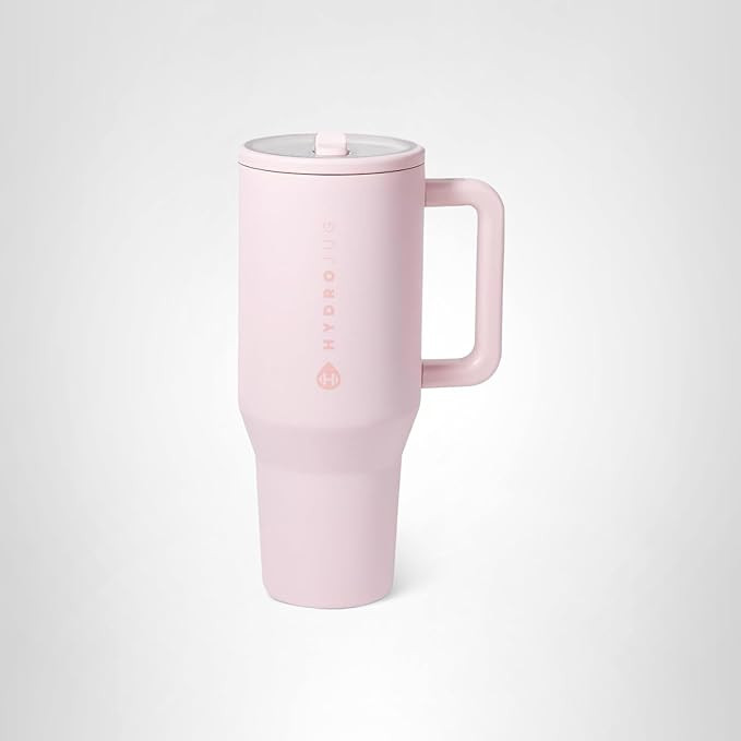 HydroJug Traveler - 40 oz Water Bottle with Handle & Flip Straw - Fits in Cup Holder, Leak Resist... | Amazon (US)