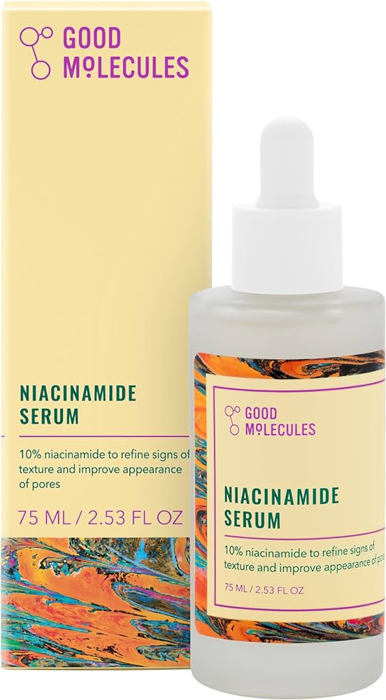 Good Molecules Niacinamide Serum - 10% Niacinamide to Target Acne, Nourishment, and Skin Tone - U... | Amazon (US)