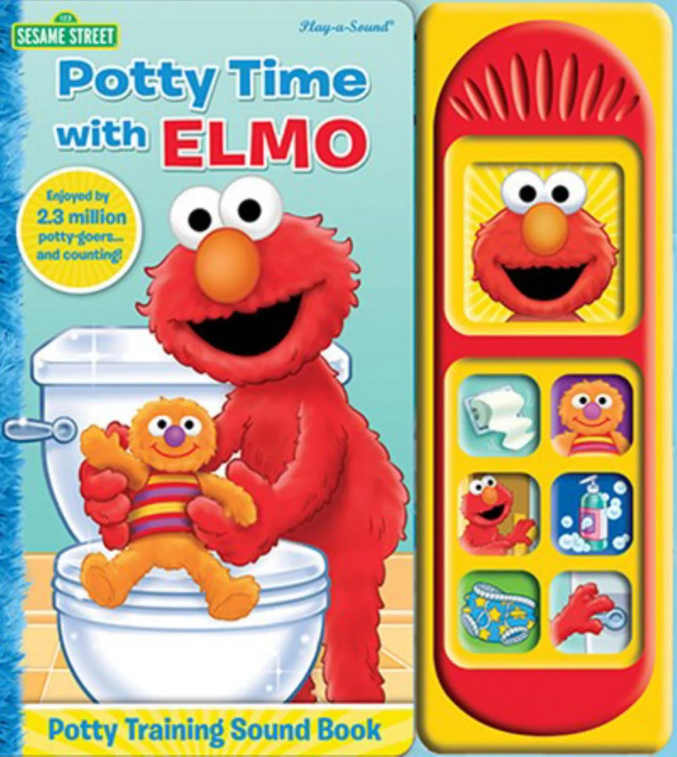 Sesame Street: Potty Time with Elmo Potty Training Sound Book (Board Book) | Walmart (US)
