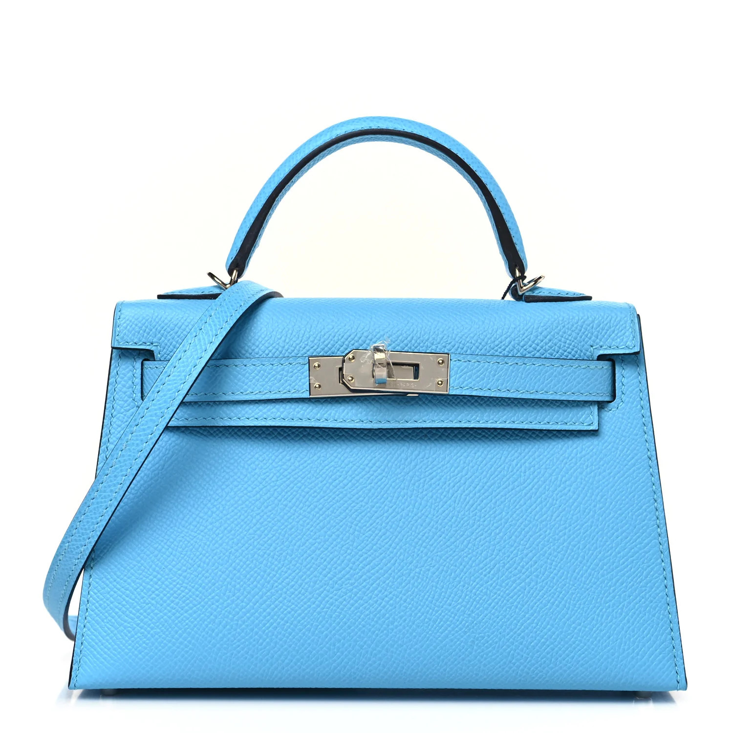 Epsom Mini Kelly Sellier 20 Celeste | FASHIONPHILE (US)