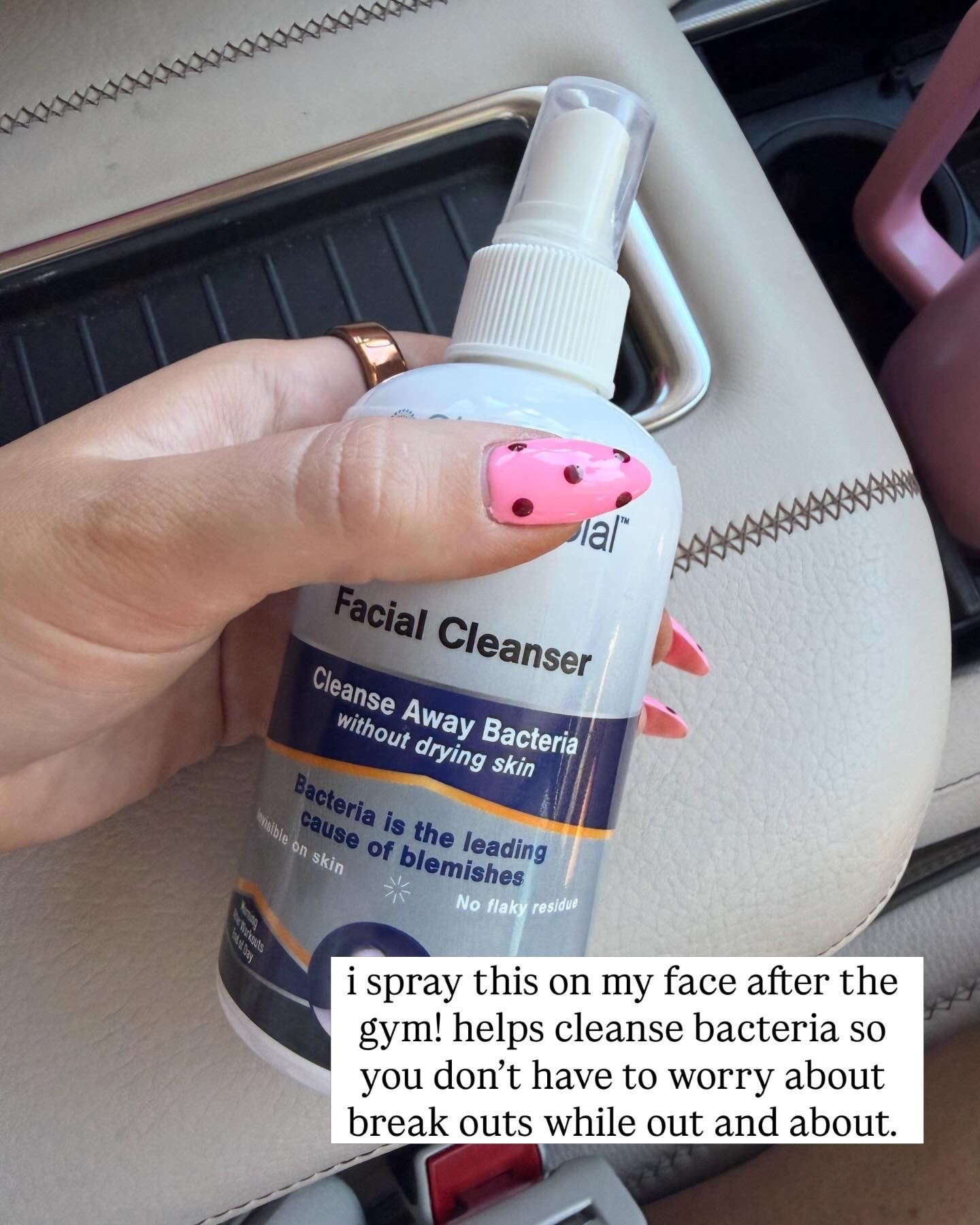 facial cleanse spray i use after the gym that eliminates bacteria 

#LTKActive #LTKfitnessgoals #LTKBeauty