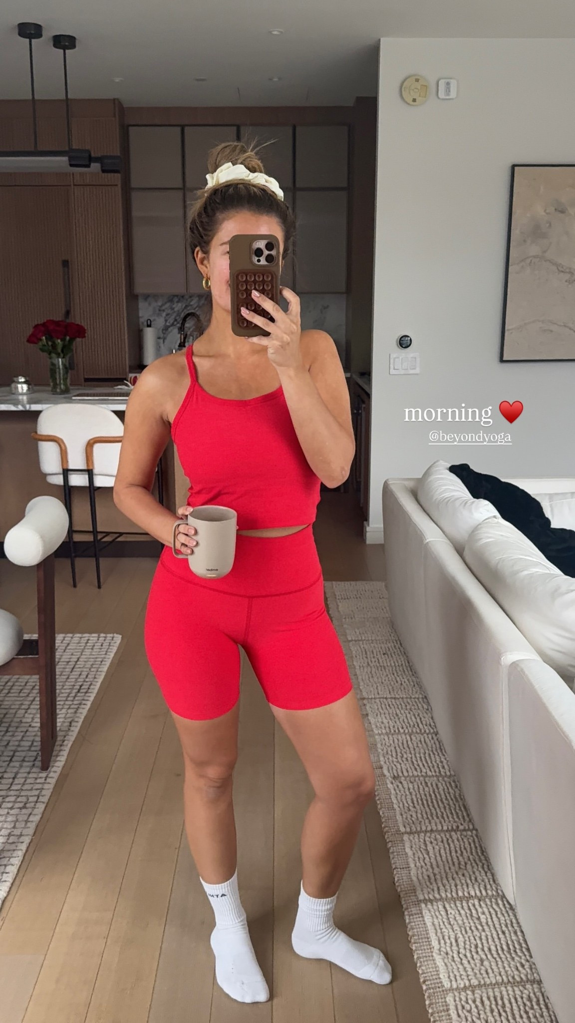 morning workout set ❤️

#LTKActive #LTKSeasonal #LTKStyleTip