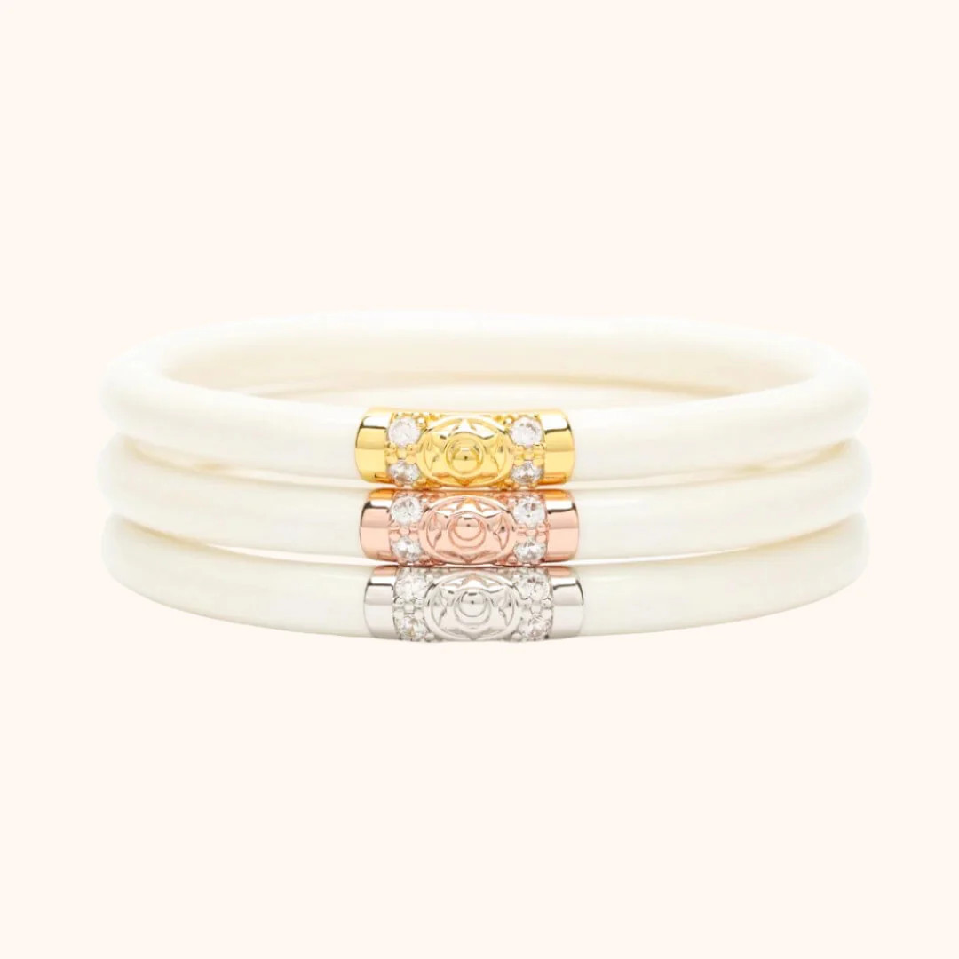 Ivory Three Kings All Weather Bangles® | BuDhaGirl