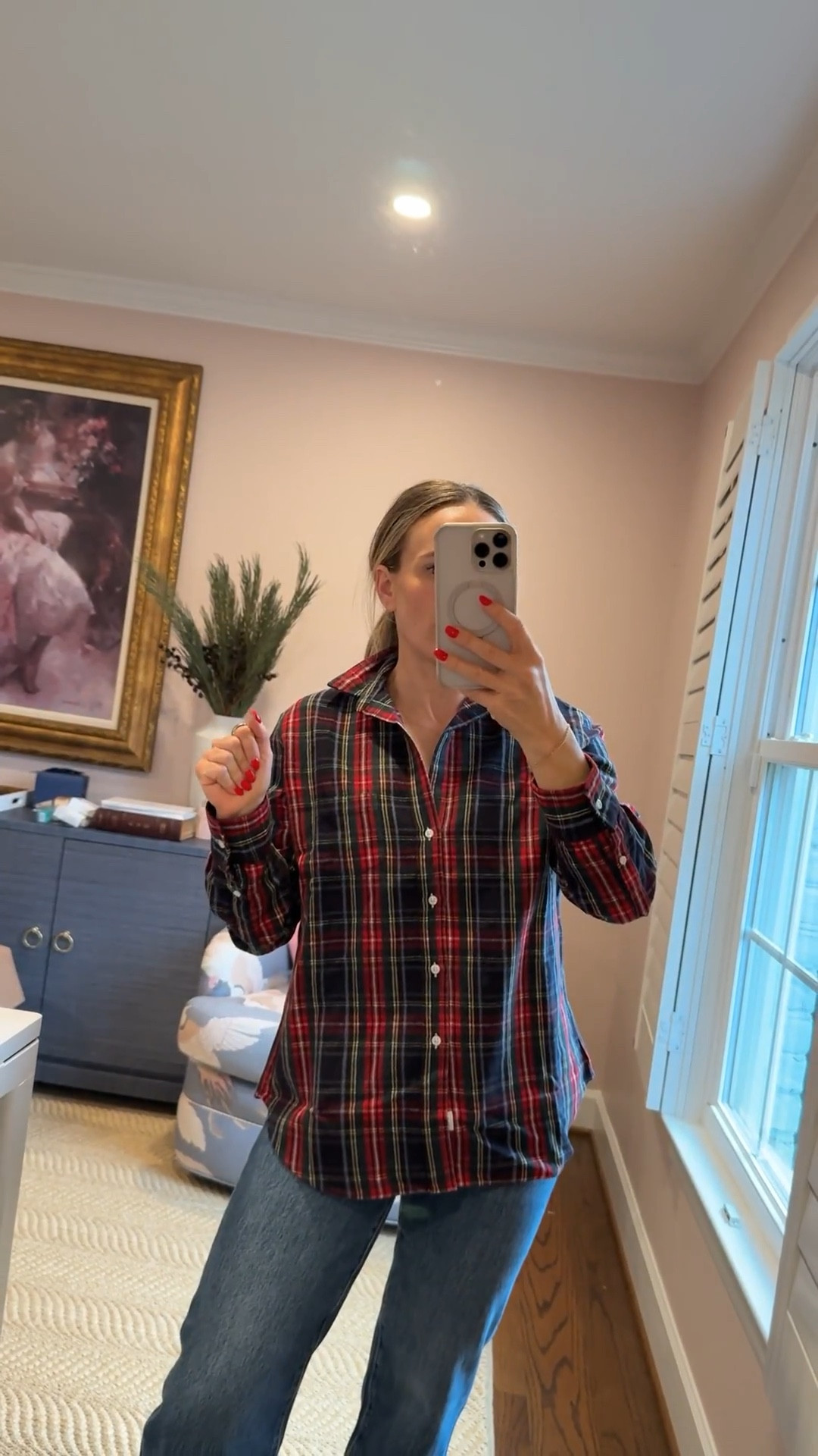 This red plaid button up is definitely worth it, so comfortable and perfect for the season!

#LTKHoliday #LTKSeasonal #LTKootd