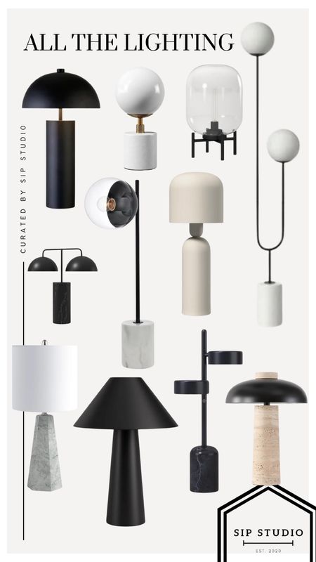 Lamps / home decor / modern lighting 

#LTKHome #LTKStyleTip #LTKFamily