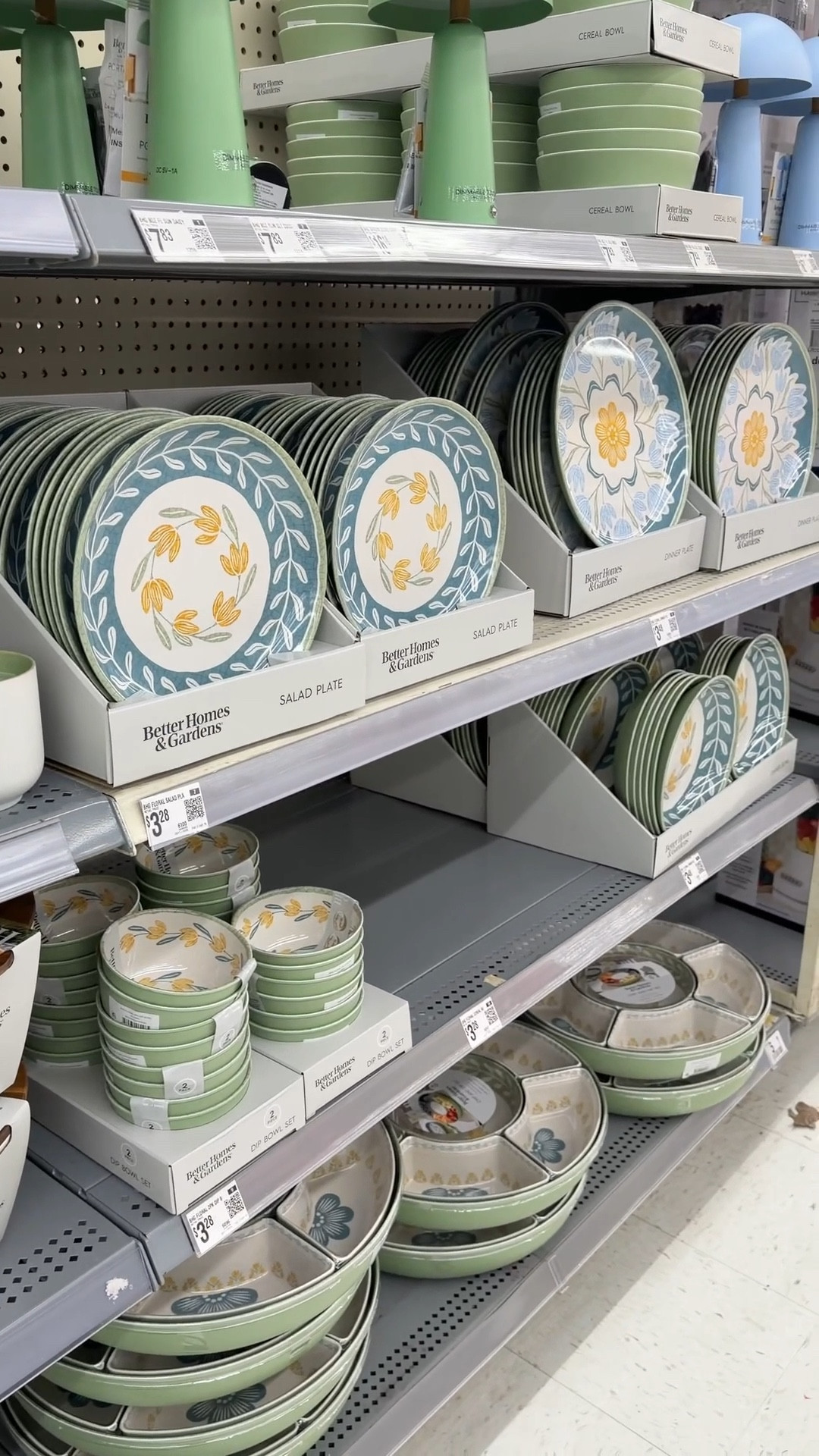 Spotted a cute summer dinnerware set from the Better Homes & Gardens collection at Walmart! 🌼🍽️🩵 The Bamboo Melamine Green Floral Dinnerware Set has the prettiest light colors and floral pattern—perfect for summer entertaining. 🌿 Lightweight melamine makes it great for patio dining, picnics, or casual outdoor meals. ☀️ Such a fun and affordable summer table find. Linked here! #WalmartFinds #SummerTable #Dinnerware

#LTKHome #LTKSeasonal